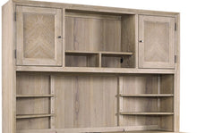 Load image into Gallery viewer, 8140 66&quot; Whitewash Hickory Credenza Hutch $839.95 (Credenza sold separately)