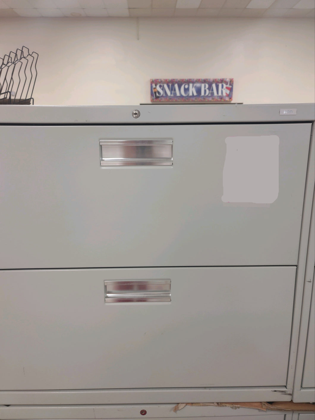 R8803 HON Metal 2 Drawer USED Lateral File $74.98 - 1 Only!