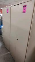 Load image into Gallery viewer, R601 30&quot;x 70&quot; Beige Metal Used Storage Cabinet $199.98