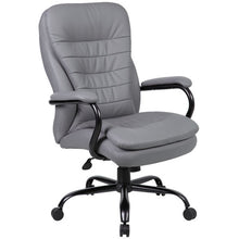Load image into Gallery viewer, 7785 Big &amp; Tall Gray Heavy Duty Desk Chair $399.95