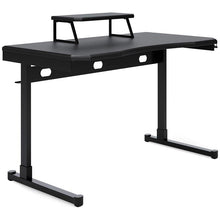 Load image into Gallery viewer, 7229 Black Gaming Desk w/Monitor Riser $199.95