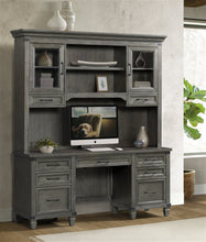 Load image into Gallery viewer, 7927 Pewter Hutch $899.95 (credenza sold separately)