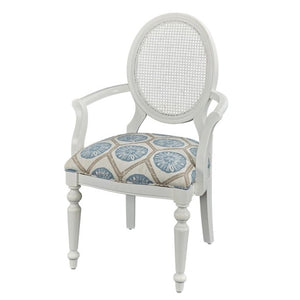 6996 White Rattan Back Guest Chair $299.95 - 1 Only!