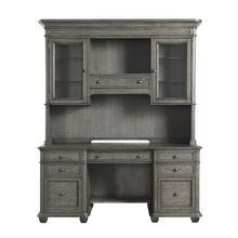 Load image into Gallery viewer, 7495 Gray Wash Hutch $1,599.95 (Credenza Not Included)
