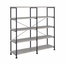 Load image into Gallery viewer, 7989 Nutmeg Wide Bookcase $229.95 (OUT OF STOCK)