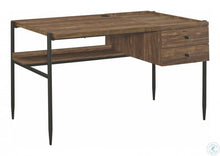 Load image into Gallery viewer, 7277 49&quot; Aged Walnut Writing Desk $249.95