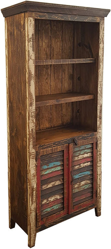7095 Rustic Cabana Bookcase $679.95