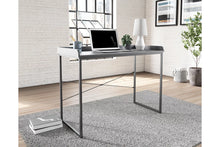 Load image into Gallery viewer, 7586 Black Grained Computer Desk $99.95