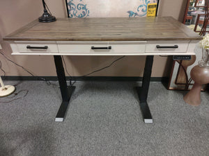 8033 (D) French Oak 60" Lift Top Writing Desk $1,199.95