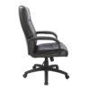 3765 Black Vinyl High Back Executive Desk Chair $219.95