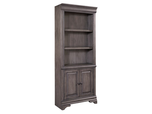 7518 Ash Gray Door Bookcase $799.95