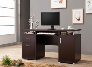 3671 Contemporary Cappuccino Computer Desk $349.95