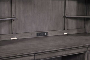 7515 Ash Gray Credenza Desk (Hutch Sold Separately) $1,699.95