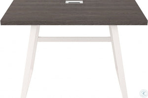 6519 Two Tone Gray/White Desk $159.95