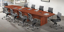Load image into Gallery viewer, Laminate Boat Shape Conference Table - Custom Size (12&#39; - 30&#39;) - CALL STORE FOR PRICING