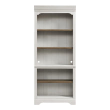 Load image into Gallery viewer, 7934 (D) French Oak 76&quot; Bunching Bookcase $649.95