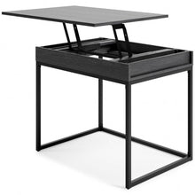 Load image into Gallery viewer, 7983 Black Grained Lift Top Desk $178 - CLEARANCE