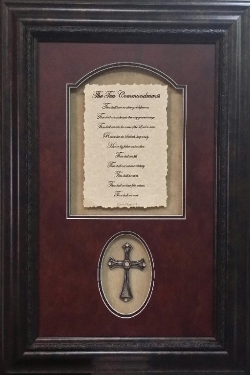 8103 16x24 Ten Commandments $119.95