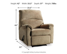 Load image into Gallery viewer, 8957 Nerviano Mocha Wall Recliner $299.95