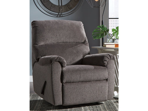8625 Nerviano Gray Recliner $299.95 - 1 Only!
