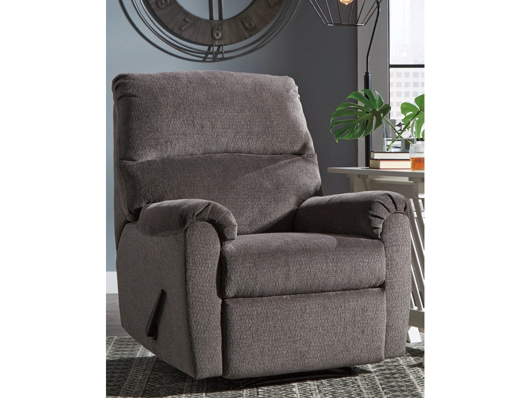 8625 Nerviano Gray Recliner $299.95 - 1 Only!