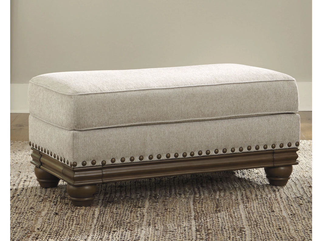 8598 Harleson Wheat Upholstered Ottoman $249.95