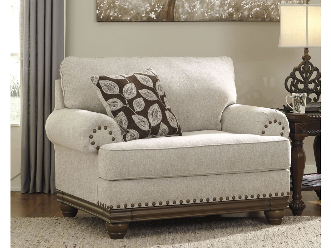 8597 Harleson Wheat Upholstered Chair and a half $569.95