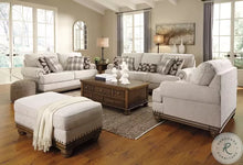 Load image into Gallery viewer, 8598 Harleson Wheat Upholstered Ottoman $249.95