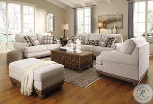 8598 Harleson Wheat Upholstered Ottoman $249.95