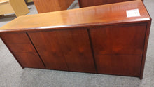 Load image into Gallery viewer, R8801 20"x 71" Mahogany Used Storage Credenza $99.98 - 1 Only