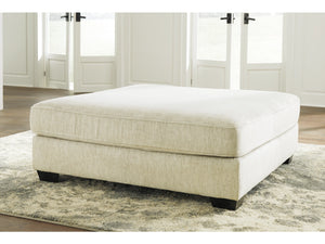6391 Rawcliffe Beige Upholstered Oversized Ottoman $339.95