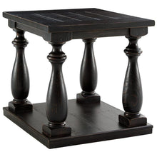 Load image into Gallery viewer, 4802 Black Rustic End Table $248.95