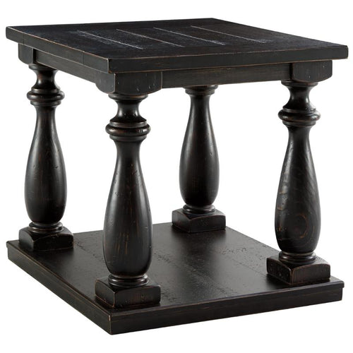 4802 Black Rustic End Table $248.95