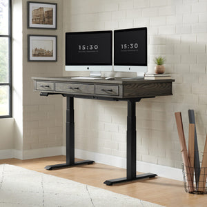7925 60" Pewter Power Adjustable Desk $1,099.95