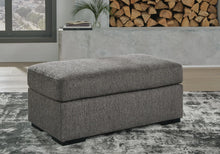 Load image into Gallery viewer, 8963 Gardiner Pewter Ottoman $199.95