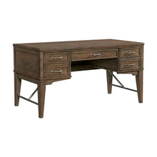 Load image into Gallery viewer, #8181 Vintage Oak Executive Desk $799.95
