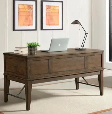 #8181 Vintage Oak Executive Desk $799.95