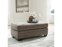 Load image into Gallery viewer, 8815 Stonemeade Nutmeg Upholstered Ottoman $199.95 (Out of Stock)