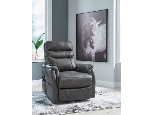 8602 Stawbill Shadow Power Lift Upholstered Recliner w/Heat/Massage $499.95