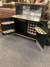 Load image into Gallery viewer, R1738 40"x 19.5"x 50" Black Orienta Bar Used Storage Cabinet $388.00 - 1 Only!