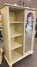 Load image into Gallery viewer, R7170 40"x18"x62" Dove Gray Sliding Door Used Storage Armoire $299.98 - 1 Only!