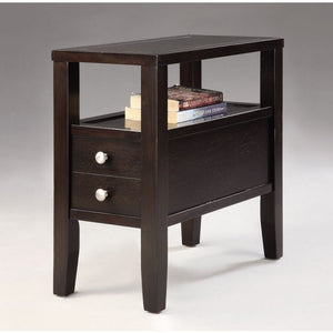 2431 Espresso Chairside Table $99.95