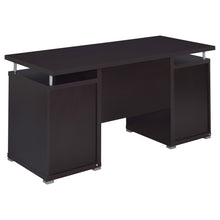 Load image into Gallery viewer, 3671 55" Contemporary Espresso Computer Desk $299.95