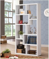 Load image into Gallery viewer, 2658 Contemporary Cappuccino Bookcase $199.95