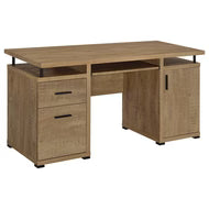 Load image into Gallery viewer, 3671 55" Contemporary Espresso Computer Desk $299.95
