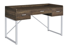 Load image into Gallery viewer, 8338 24&quot;x 55&quot; Walnut Writing Desk $249.95