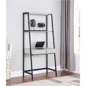 7280 24" Faux Grey Stone Ladder Desk $249.95