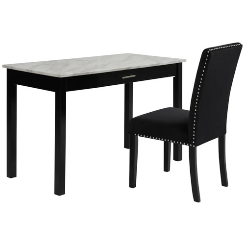 8191 Lennon Faux Marble Desk w/Chair $179.95 - 1 Only!