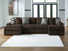 Load image into Gallery viewer, 8790 Midnight Mad 3pc Brown Upholstered Sectional $1,699.95 - 1 Only!