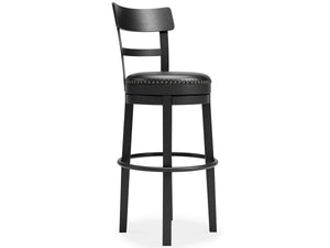 8748 Valebeck Black 30" Barstool $199.95